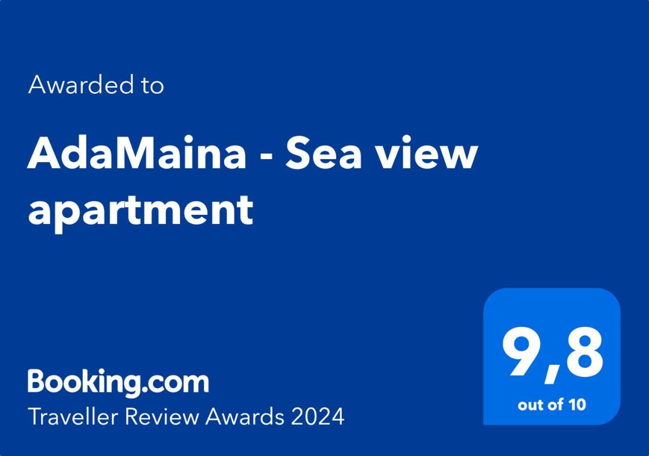 Adamaina - Sea View Apartment With Private Garage سيستري ليفانتي المظهر الخارجي الصورة