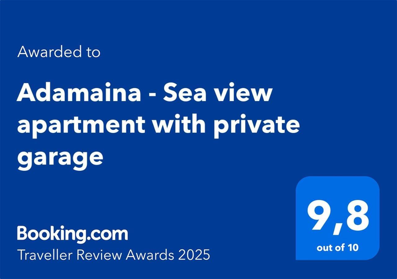 Adamaina - Sea View Apartment With Private Garage سيستري ليفانتي المظهر الخارجي الصورة